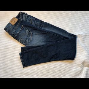 Hollister Stretch low rise super skinny jean long
